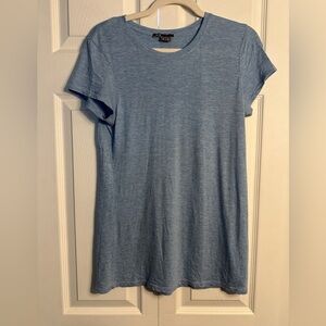 Pima Cotton Crew Neck T-Shirt Vince size Medium heather blue